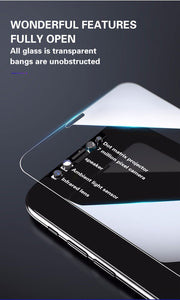 3PCS Tempered Glass for iPhone 14 13 7 8 6s Plus X XR XS MAX SE 11 12 Pro MAX Screen Protector for iPhone 11 12 Pro XS MAX X XR